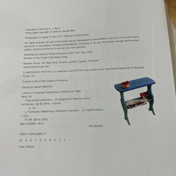 Flea Market Makeovers by BJ Berti Clarkson Potter - Picture 6 of 12